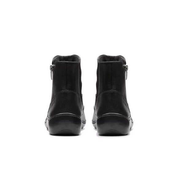 Clarks Collection Cora Pace Ankle Boots 11 Black leather MSRP $120 - Picture 5 of 5